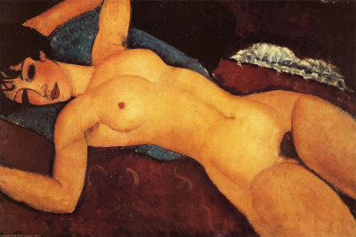 Nu Couche Amedeo Modigliani